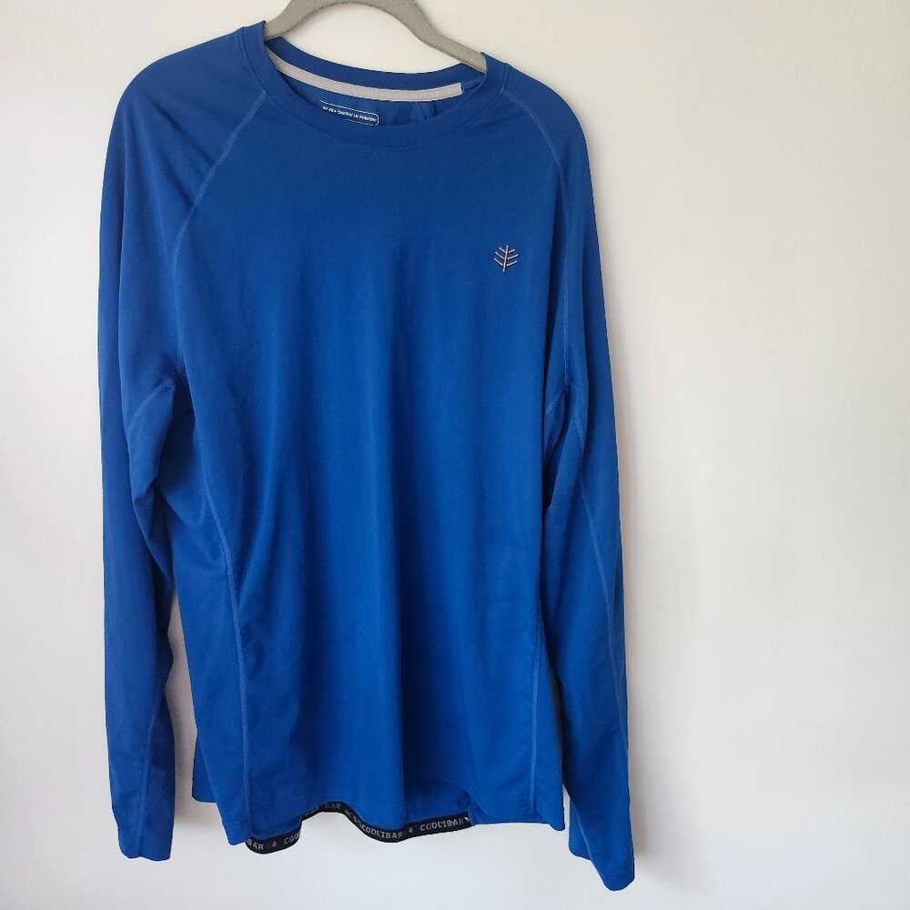 Coolibar Men’s UPF 50+ Long Sleeve Swim Shirt XLT | Hightide Rashguard